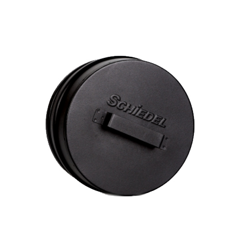 Заглушка для твердого топлива, Permeter Ultra, 25 мм, D150, черный, Schiedel